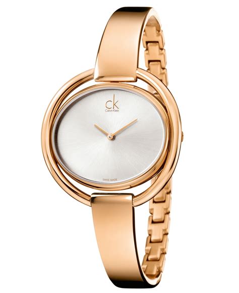 calvin klein gold watch women.